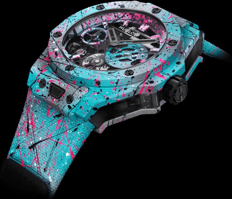 Hublot,Big Bang 44mm,44mm,Composite,Skeleton,Handwound,Chronograph,Day,424,424.XC.1121.NR.STR23