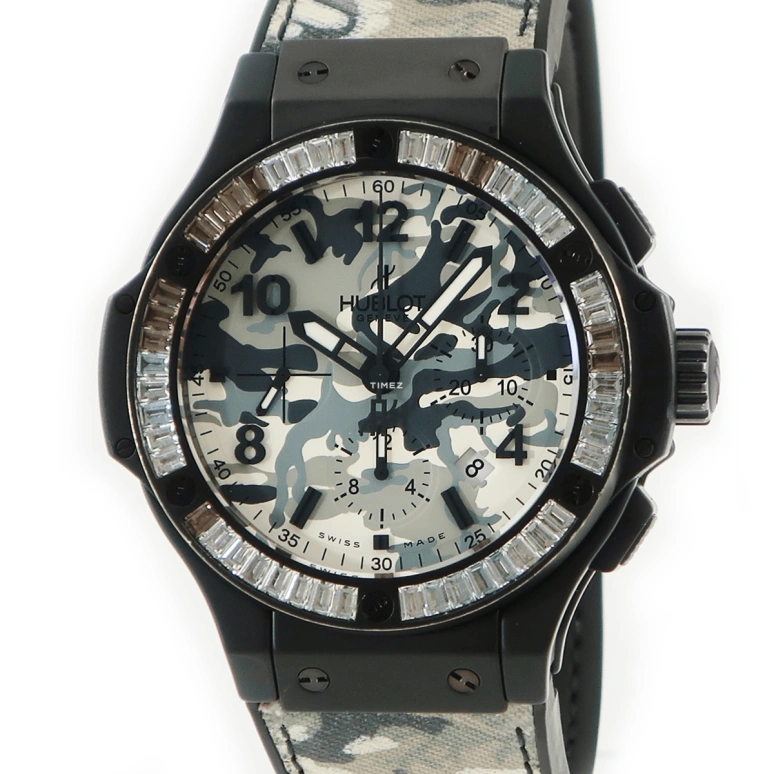 Hublot,Big Bang 44mm,44mm,Ceramic,Multi-Color,Automatic,Chronograph,Day,301,301.CI.8810.NR.1988