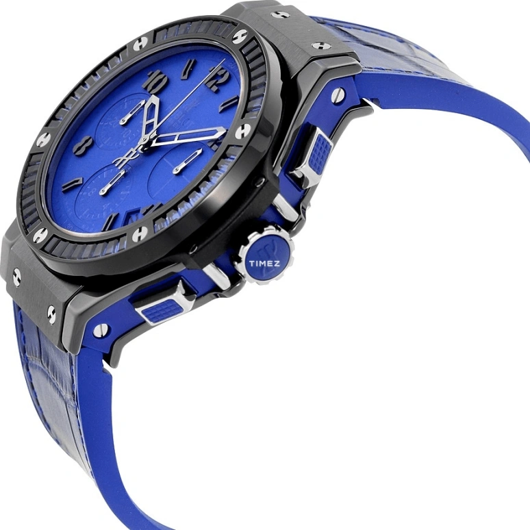 Hublot,Big Bang 41mm,41mm,Ceramic,Blue,Automatic,Chronograph,Day,342,342.CL.5190.LR.1901
