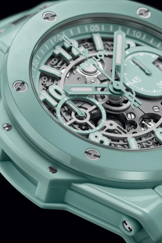 Hublot,Big Bang 42mm,42mm,Ceramic,See-through,Automatic,Chronograph,Day,441,441.GS.5221.RX