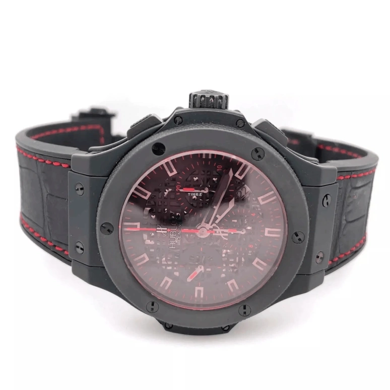 Hublot,Big Bang 44mm,44mm,Ceramic,Black,Automatic,Chronograph,Day,311,311.CI.1130.GR.JLI11