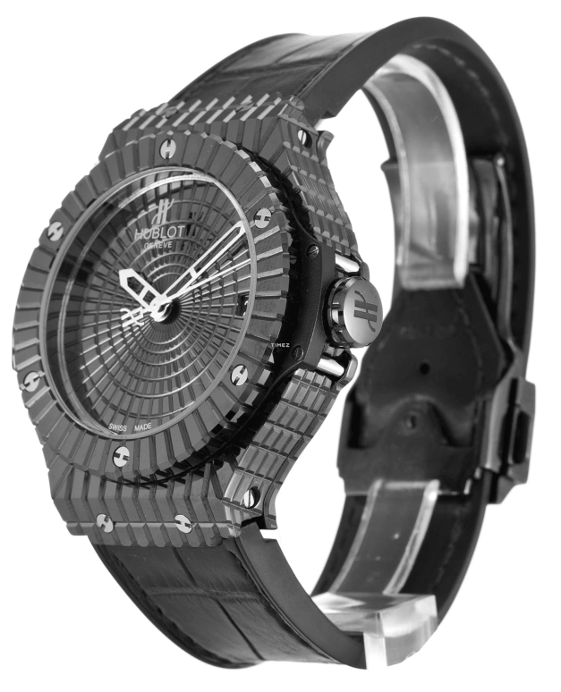 Hublot,Big Bang 41mm,41mm,Ceramic,Black,Automatic,Day,Sapphire,Crystal Glass,346,346.CX.1800.BR