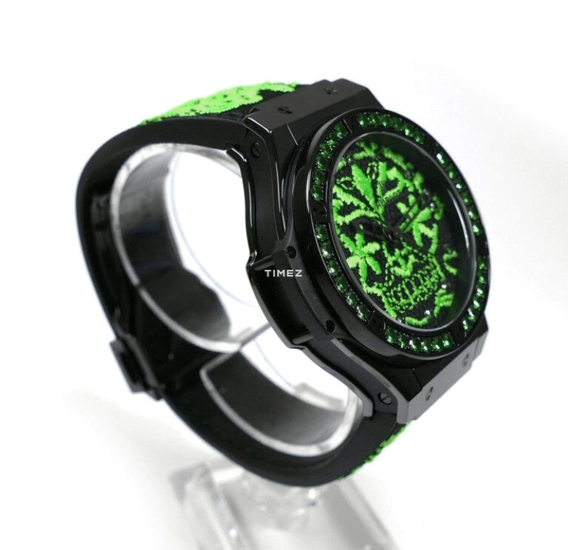 Hublot,Big Bang 41mm,41mm,Ceramic,Green,Automatic,42hours,In-house Caliber,343,343.CG.6590.NR.1222
