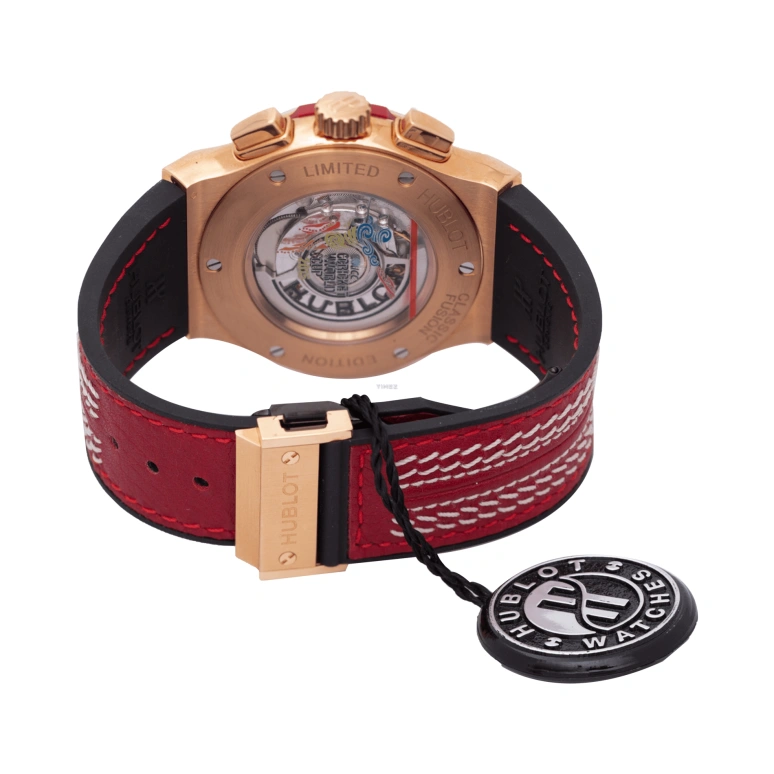 Hublot,Classic Fusion 45mm,45mm,Rose Gold,Black,Automatic,Chronograph,Day,525,525.OX.0139.VR.WCC15