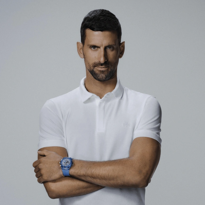 Hublot,Big Bang 42mm,42mm,Composite,Blue,Automatic,Chronograph,Day,Novak Djokovic,441,441.QKB.5120.NR.DJO24