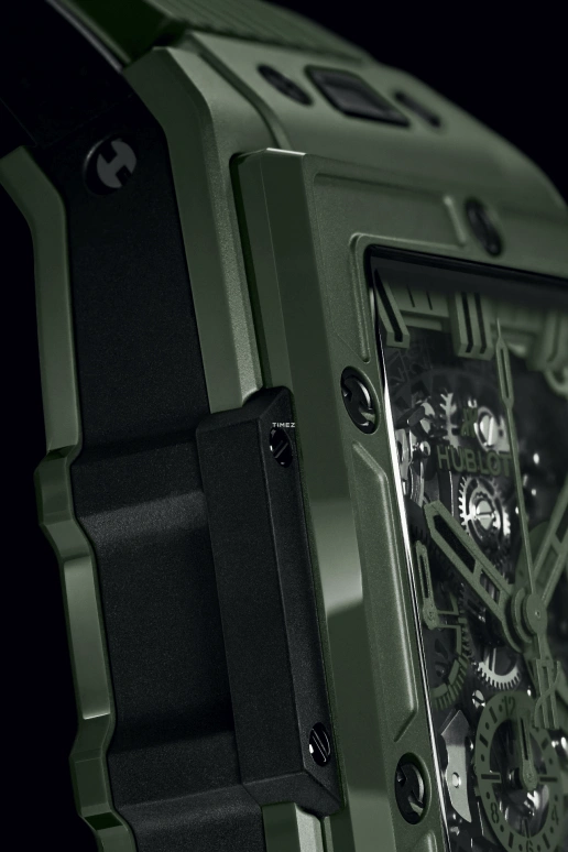 Hublot,Spirit of Big Bang 42mm,42mm,Ceramic,Green,Skeleton,Automatic,Chronograph,Day,642,642.GX.5210.RX