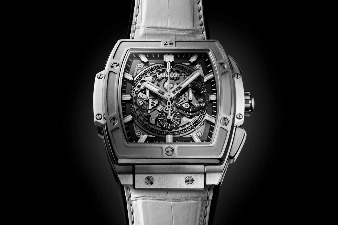 Hublot,Spirit of Big Bang 45mm,45mm,Titanium,Silver,Automatic,Chronograph,Day,601,601.NE.0172.LR.JPN17
