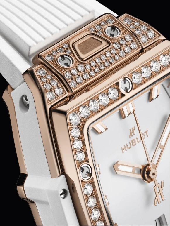 Hublot,Spirit of Big Bang 32mm,32mm,KING GOLD,White,Day,Sapphire,Rectangular,682,682.OE.2080.RW.1604