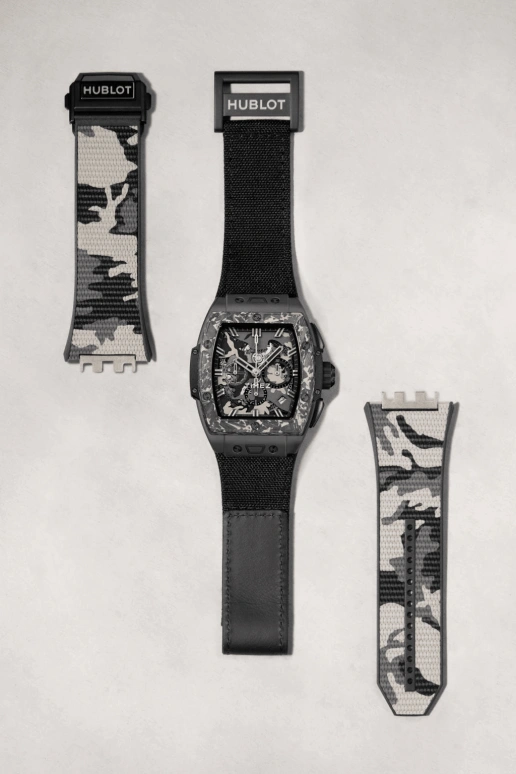 Hublot,Spirit of Big Bang 42mm,42mm,Ceramic,Grey,Cream,Black,Automatic,Chronograph,Day,642,642.CI.0191.RX.ECU23