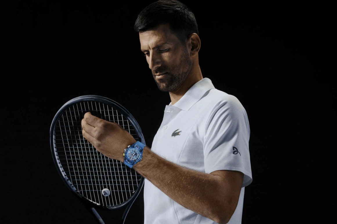 Hublot,Big Bang 42mm,42mm,Composite,Blue,Automatic,Chronograph,Day,Novak Djokovic,441,441.QKB.5120.NR.DJO24
