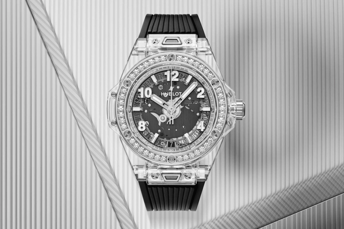 Hublot,Big Bang 39mm,39mm,Sapphire,Grey,Day,Sapphire,Crystal Glass,Round,465,465.JX.4902.RX.1204