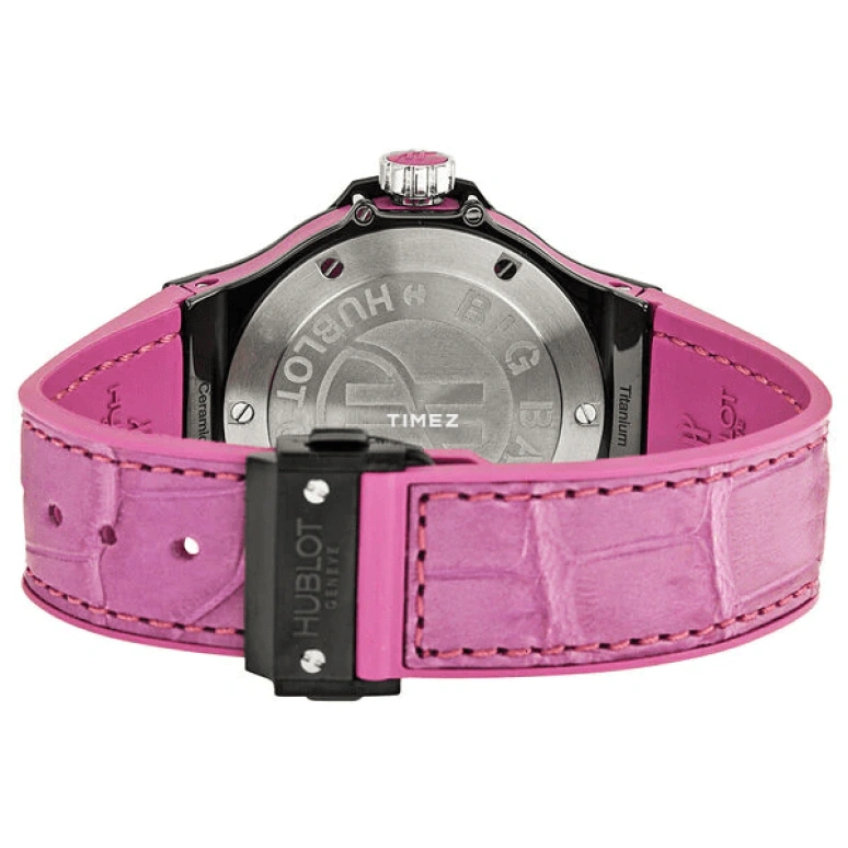 Hublot,Big Bang 38mm,38mm,Ceramic,Crystal,Black,Quartz,Sapphire,Crystal Glass,Round,361,361.CV.1110.LR.1905