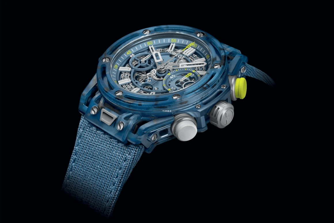 Hublot,Big Bang 42mm,42mm,Composite,Blue,Automatic,Chronograph,Day,Novak Djokovic,441,441.QKB.5120.NR.DJO24