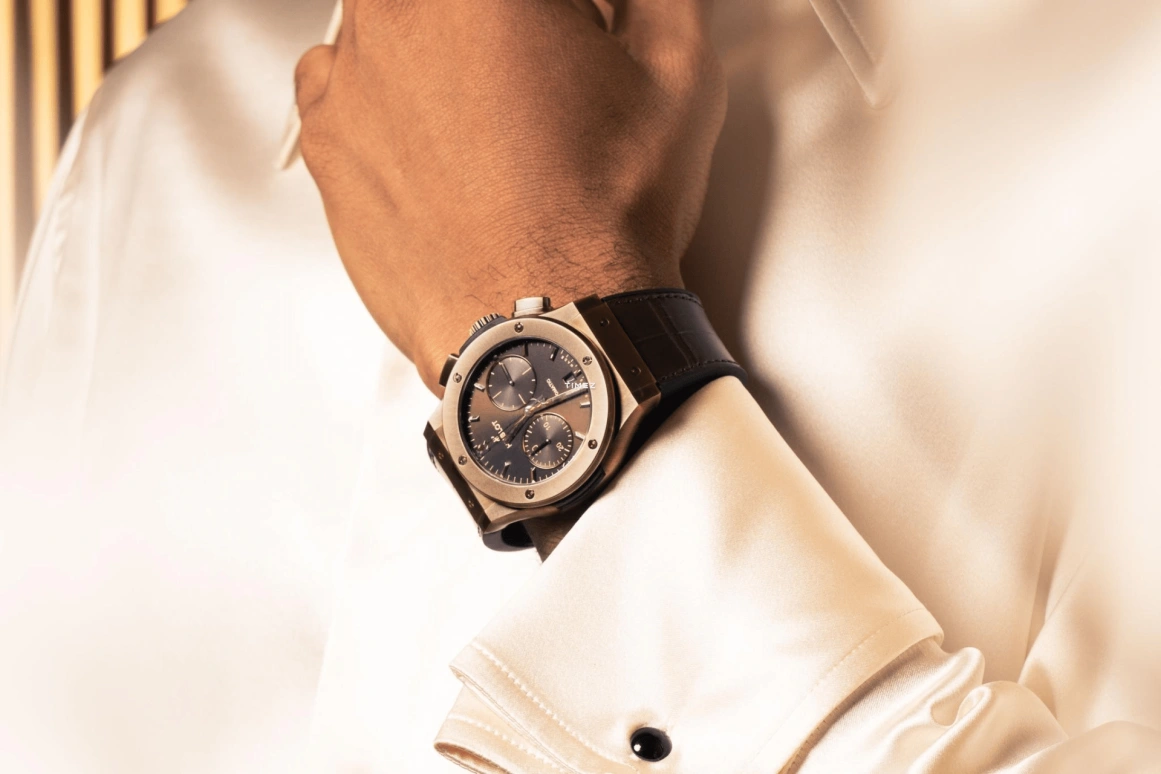 Hublot,Classic Fusion 45mm,45mm,Bronze,Brown,Automatic,Chronograph,Day,521,521.BZ.3480.LR.ECU25