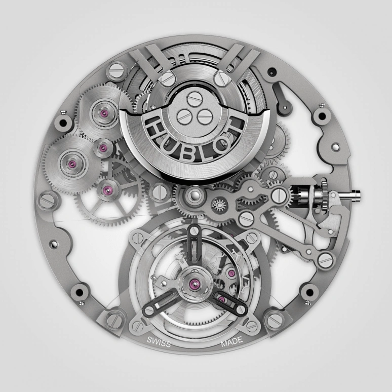 Hublot,Big Bang 44mm,44mm,Titanium Gold,Skeleton,Automatic,Tourbillon,72hours,428,428.NX.0100.RX.SRA22