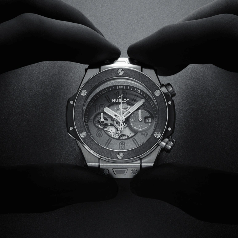Hublot,Big Bang 44mm,44mm,Titanium Gold,Grey,Silver,Automatic,72hours,In-house Caliber,421,421.NX.0500.VR.BER21