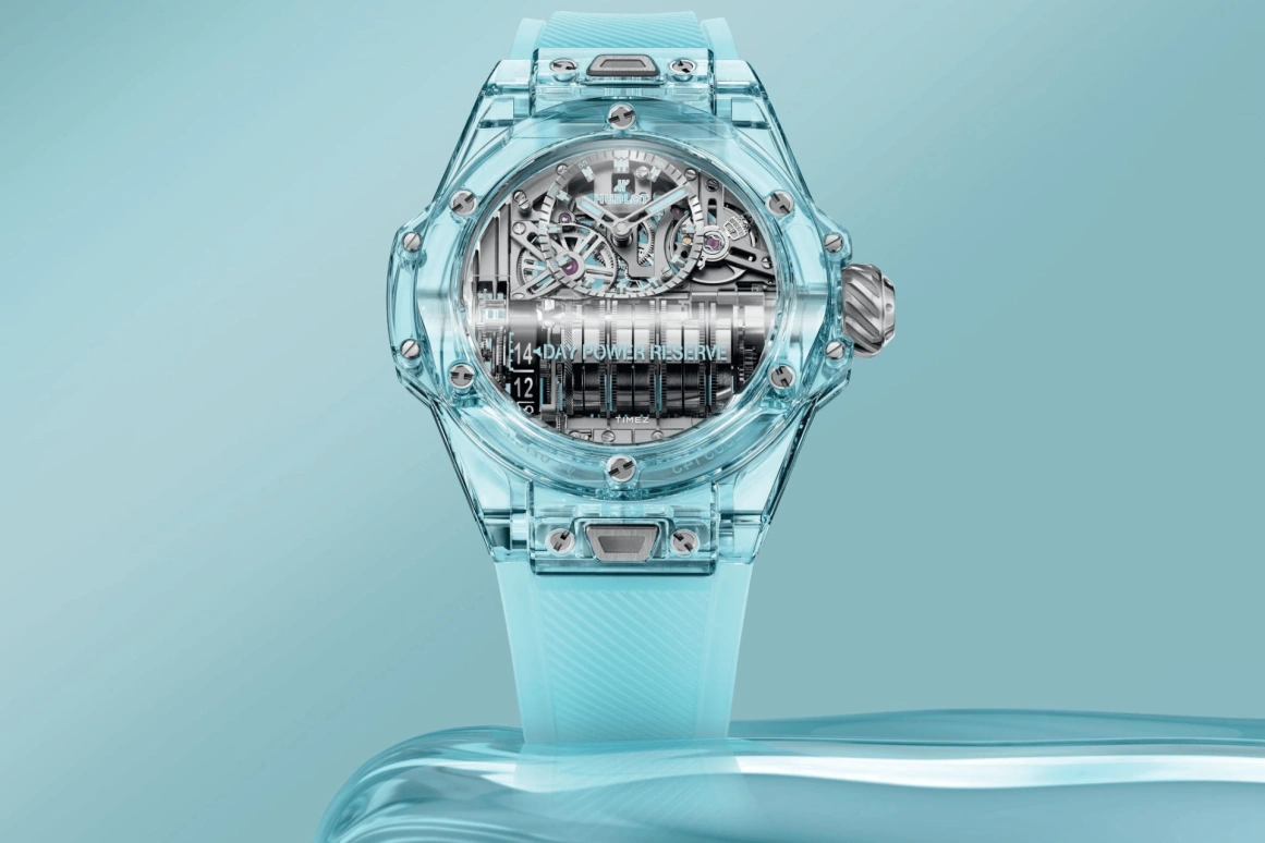 Hublot,Big Bang 45mm,45mm,Sapphire,Grey,Handwound,Power Reserve Indicator,336hours,911,911.JL.0129.RX