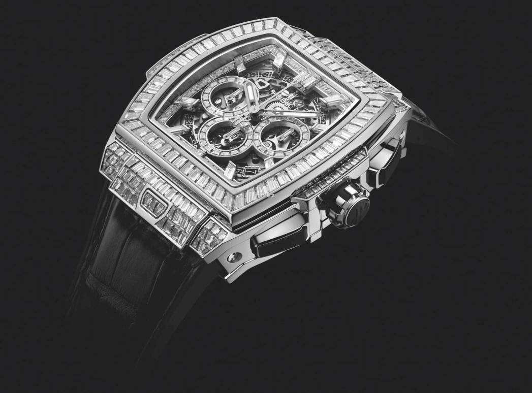 Hublot,Big Bang 42mm,42mm,White Gold,Skeleton,Automatic,Chronograph,Day,642,642.WX.9017.LR.9904