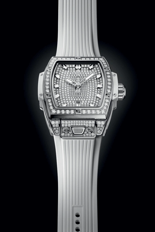 Hublot,Spirit of Big Bang 32mm,32mm,Stainless Steel,Silver,Automatic,Day,40hours,682,682.SE.9000.RW.1604