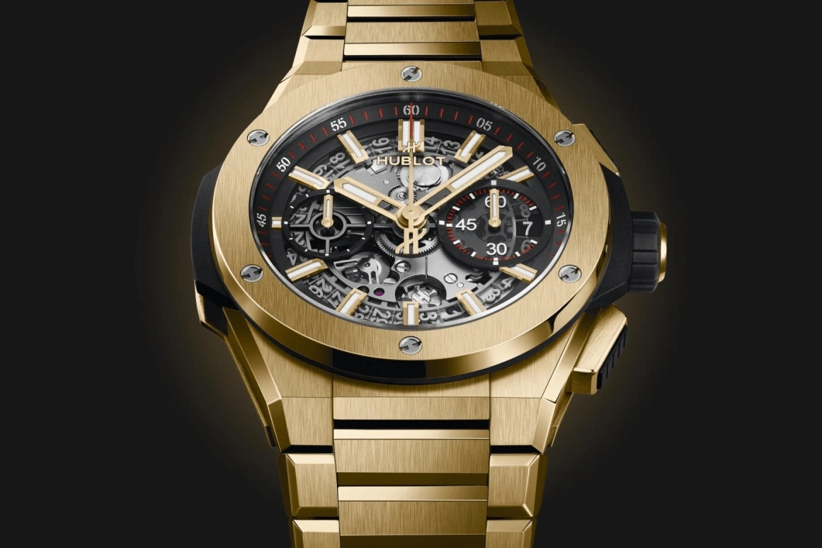 Hublot,Big Bang 42mm,42mm,Yellow Gold,Black,Automatic,72hours,In-house Caliber,451,451.VX.1130.VX