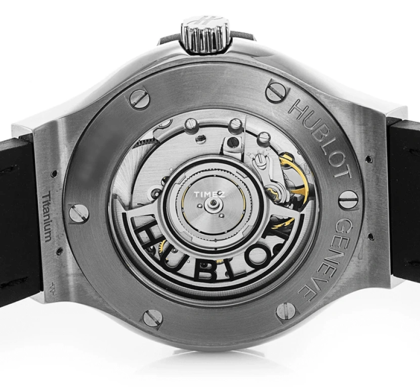 Hublot,Classic Fusion 38mm,38mm,Titanium,Black,Automatic,Day,42hours,565,565.NX.1170.LR