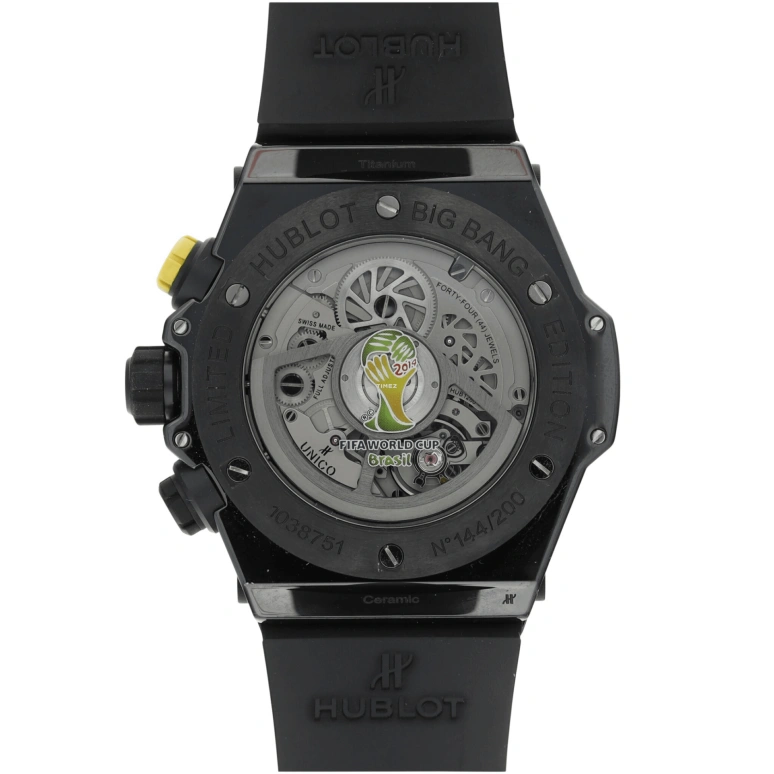 Hublot,Big Bang 45.50mm,45.50mm,Ceramic,KING GOLD,Black,Grey,Automatic,Chronograph,Dule Time,Retrograde,412,412.CQ.1127.RX