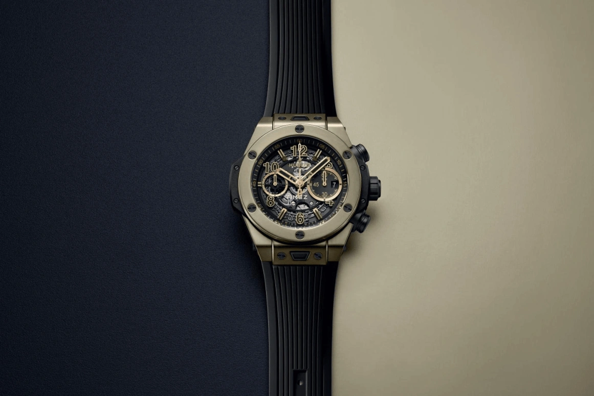 Hublot,Big Bang 44mm,44mm,Magic Gold,Skeleton,Black,Automatic,Chronograph,Day,421,421.MX.1130.RX