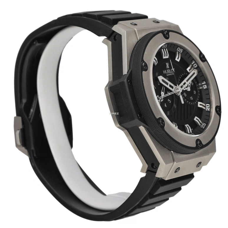 Hublot,King Power 48mm,48mm,Titanium,Black,Automatic,Chronograph,Sapphire,Crystal Glass,715,715.ZX.1127.RX