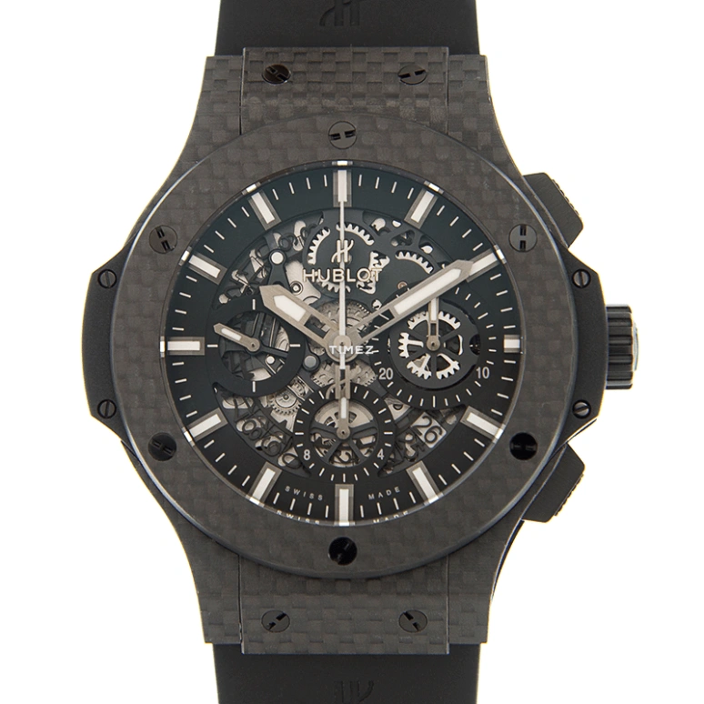 Hublot,Big Bang 44mm,44mm,Carbon,Black,Automatic,Chronograph,42hours,311,311.QX.1124.RX