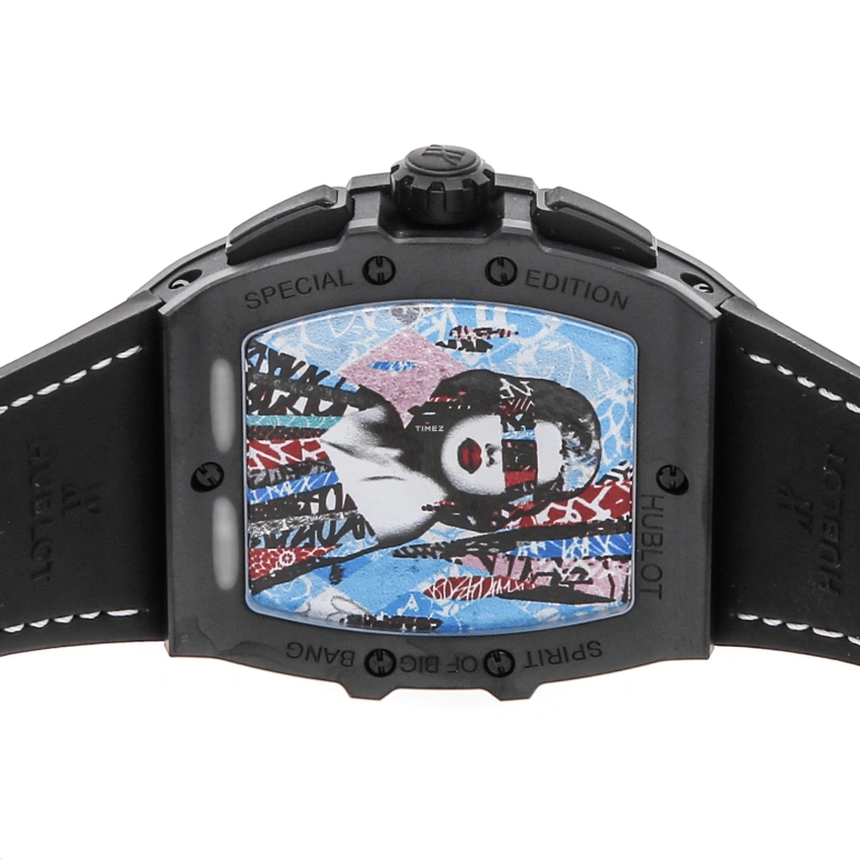 Hublot,Other 48mm,48mm,Ceramic,Black,Skeleton,Automatic,Chronograph,Day,641,641.CI.0112.VR.EWC17