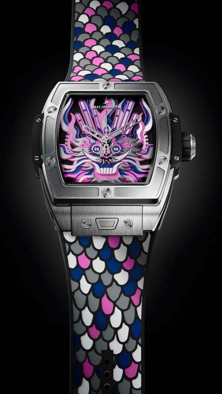 Hublot,Spirit of Big Bang 42mm,42mm,Titanium,Purple,Automatic,50hours,In-house Caliber,646,646.NX.6600.RX.CHF24