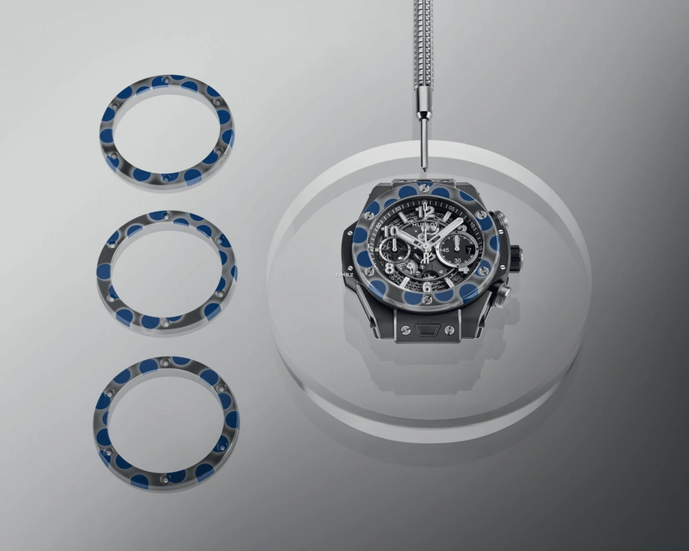 Hublot,Big Bang 42mm,42mm,Ceramic,Grey,Automatic,Chronograph,Day,441,441.CIB.1171.RX