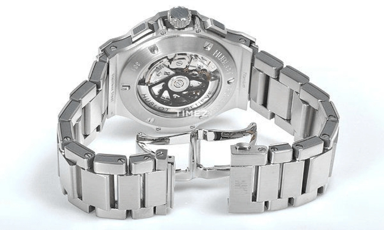 Hublot,Other 44mm,44mm,Stainless Steel,Grey,Sapphire,Crystal Glass,Round,301,301.ST.5020.ST.1104