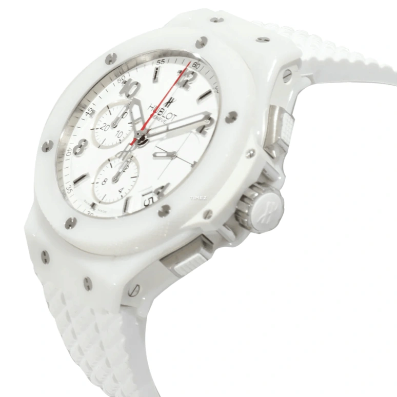 Hublot,Big Bang 41mm,41mm,Ceramic,White,Automatic,Chronograph,Day,341,341.CH.230.RW