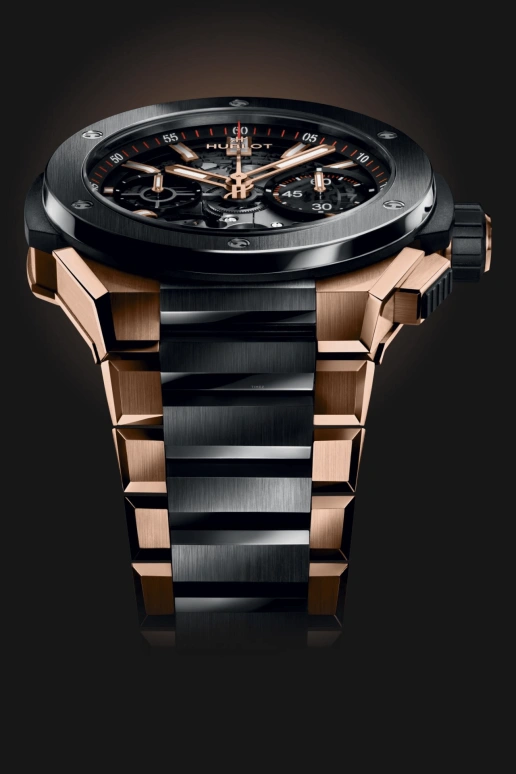Hublot,Big Bang 42mm,42mm,Ceramic,KING GOLD,Black,Automatic,72hours,In-house Caliber,451,451.OM.1180.OM
