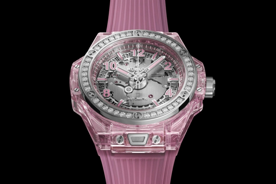 Hublot,Big Bang 39mm,39mm,Sapphire,Pink Red,Red,Mirror,Automatic,50hours,In-house Caliber,465,465.JP.4802.RT.1204