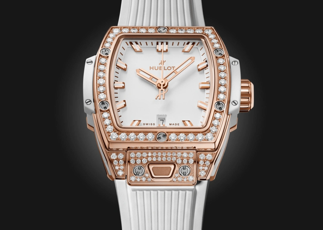Hublot,Spirit of Big Bang 32mm,32mm,KING GOLD,White,Day,Sapphire,Rectangular,682,682.OE.2080.RW.1604