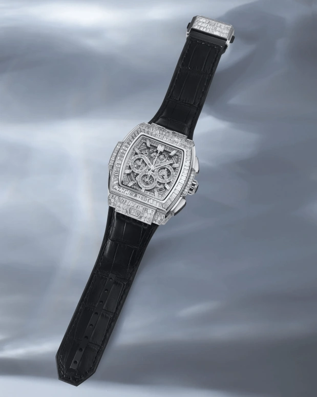 Hublot,Big Bang 42mm,42mm,White Gold,Skeleton,Automatic,Chronograph,Day,642,642.WX.9017.LR.9904