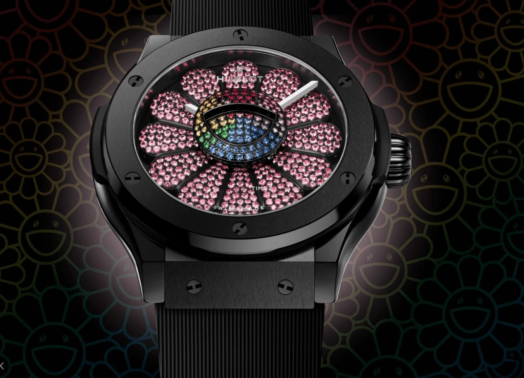 Hublot,Classic Fusion 45mm,45mm,Ceramic,Light,Pink,Multi-Color,Automatic,Sapphire,Round,507,507.CX.9004.RX.TAK23