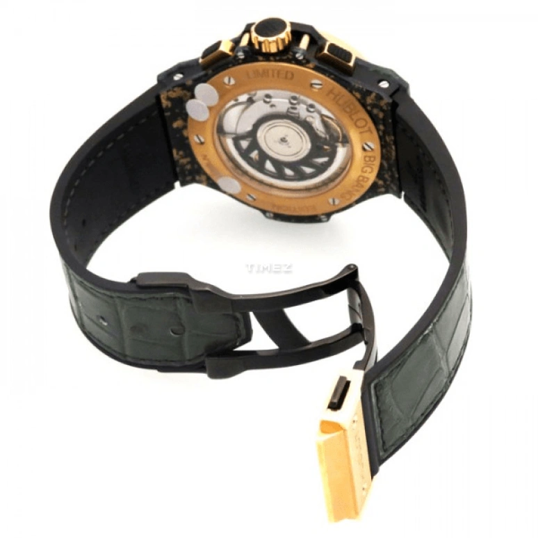 Hublot,Big Bang 41mm,41mm,Yellow Gold,Black,Automatic,Chronograph,Day,341,341.XG.1280.LR.1229