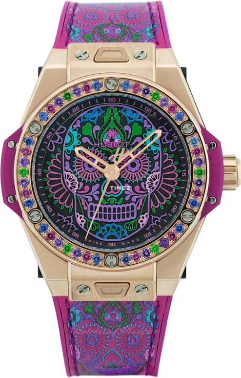Hublot,Big Bang 39mm,39mm,KING GOLD,Black,Automatic,50hours,In-house Caliber,465,465.OX.1190.VR.1299.MEX18