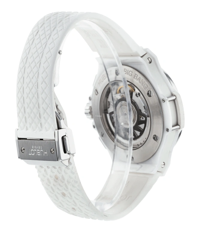 Hublot,Big Bang 41mm,41mm,Ceramic,White,Automatic,Chronograph,Day,341,341.CL.230.RW.114