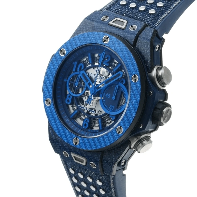 Hublot,Big Bang 45mm,45mm,Carbon,Silver,Automatic,Chronograph,Day,411,411.YL.5190.NR.IT115