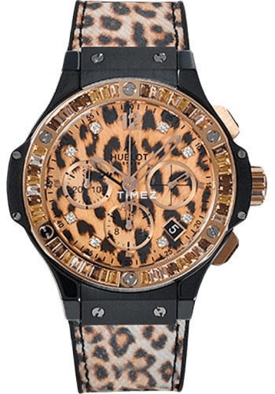 Hublot,Big Bang 41mm,41mm,Rose Gold,Ceramic,Brown,Yellow,Automatic,Chronograph,Day,341,341.CP.7610.NR.1976