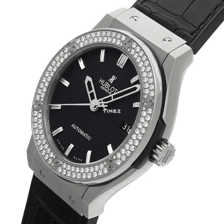 Hublot,Classic Fusion 38mm,38mm,Zirconium,Black,Automatic,Day,42hours,565,565.ZX.1170.LR