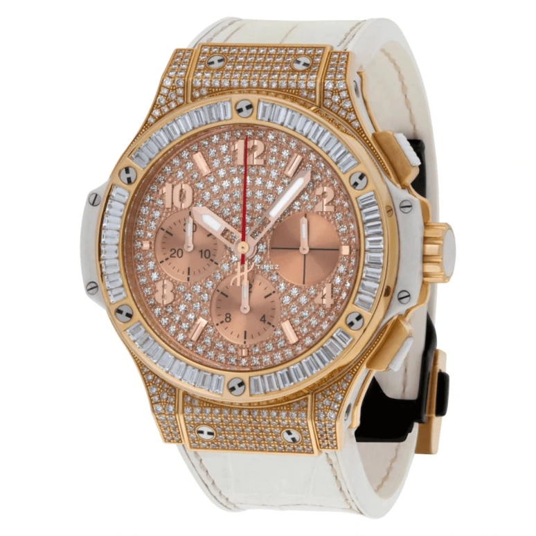 Hublot,Big Bang 41mm,41mm,Rose Gold,Automatic,Chronograph,Sapphire,Crystal Glass,341,341.PE.9114.RW.094