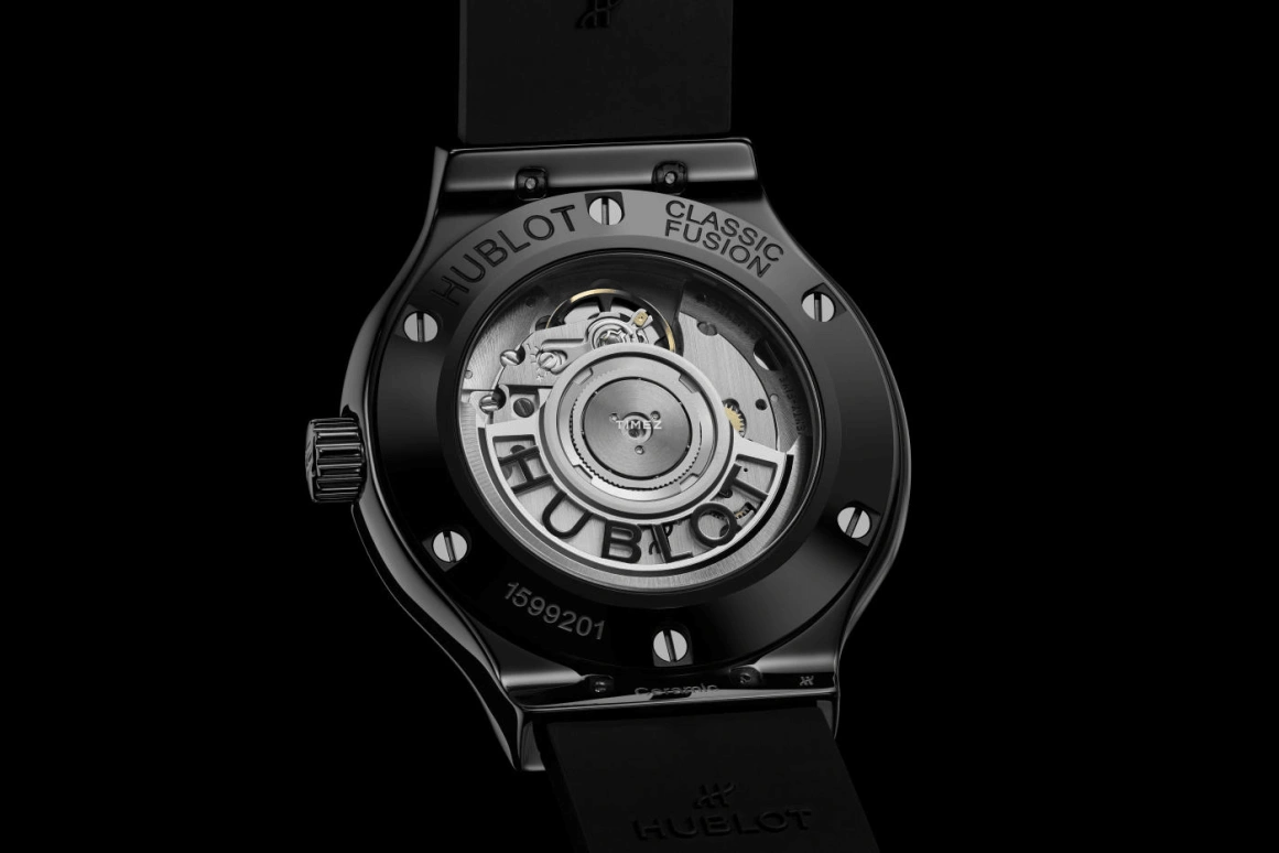 Hublot,Classic Fusion 38mm,38mm,Ceramic,Black,Day,Sapphire,Round,565,565.CX.1270.RX.MDM