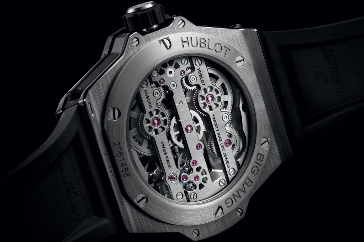 Hublot,Big Bang 42mm,42mm,Titanium,Grey,Handwound,Power Reserve Indicator,240hours,444,444.NX.1170.RX