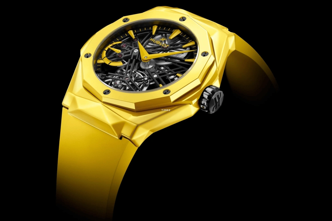 Hublot,Classic Fusion 45mm,45mm,Ceramic,Skeleton,Black,Handwound,Power Reserve Indicator,Tourbillon,505,505.CY.119Y.RX.ORL24
