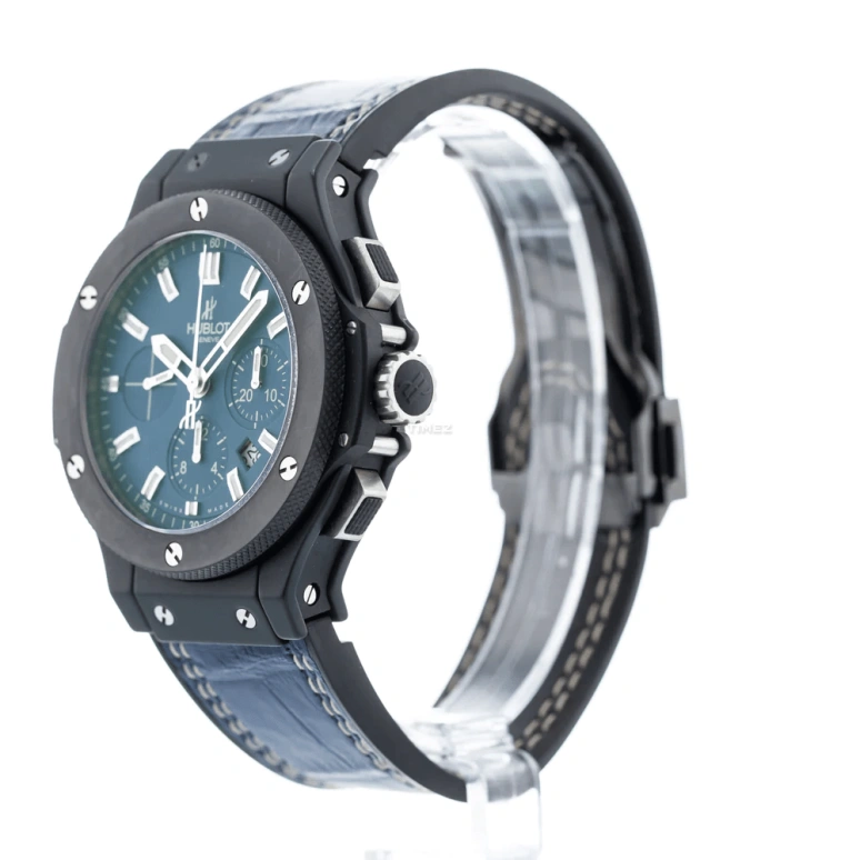 Hublot,Big Bang 44mm,44mm,Ceramic,Blue,Automatic,Chronograph,Day,301,301.CI.5190.GR